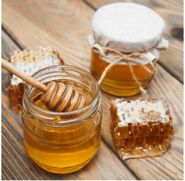 Gezondheidsartikelen phytomisan, Honing volgens bio-elektronica