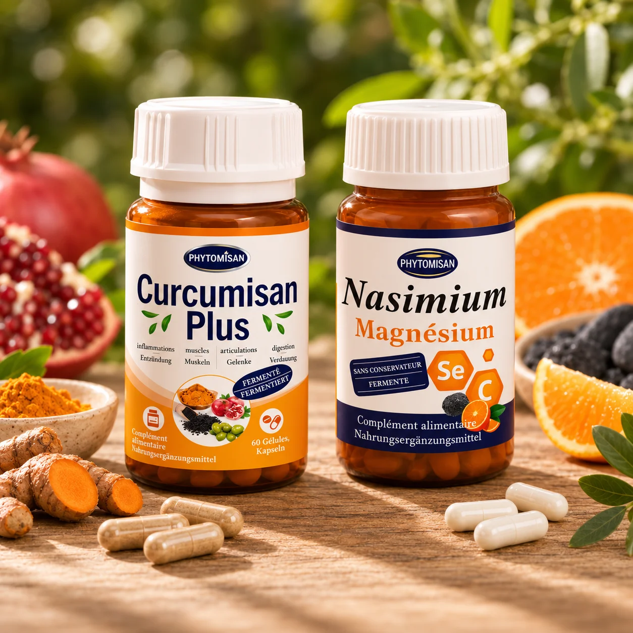 pack sérénité & récupération : curcuma et magnésium
